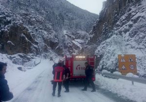 Erzurum AFAD çığ bölgesinde