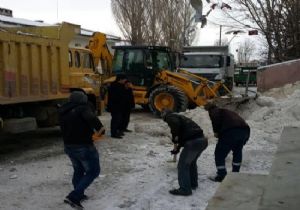 Pasinler’de kar seferberliği