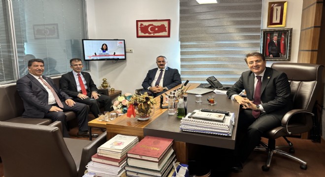 Aydemir İlçe Belediye Başkanlarıyla istişare etti