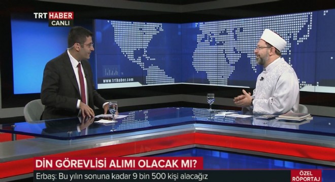 Erbaş: “Din istismarına karşı seferberlik başlattık”