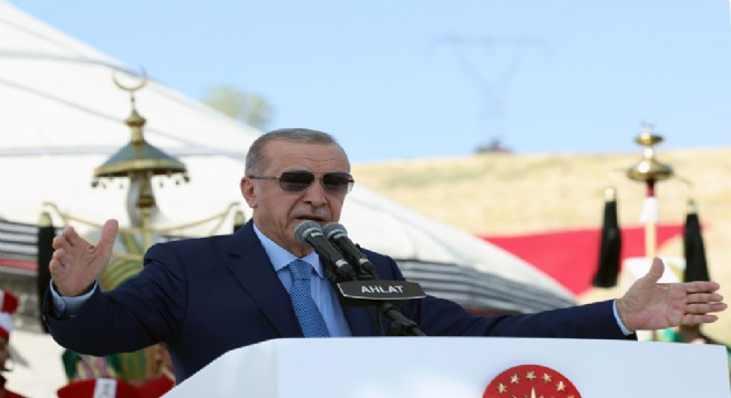 Erdoğan: ‘Biriz, beraberiz, tek yüreğiz’