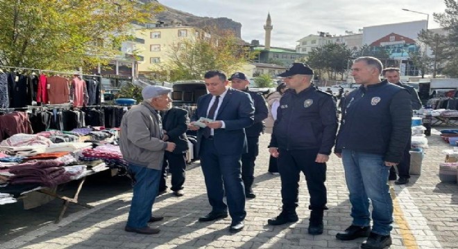 Erzurum Emniyeti vatandaşı bilgilendirdi