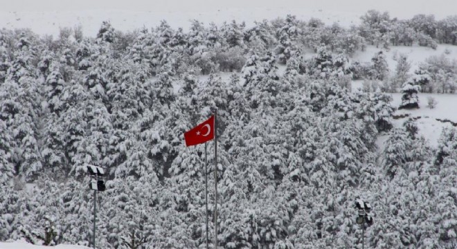 Erzurum karla bir başka güzel