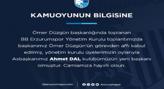 Erzurumspor kongresi ertelendi