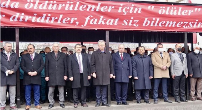 Gümrük şehitleri rahmet niyazlarıyla anıldı