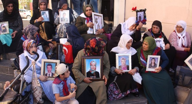 HDP önünde eylem yapan aile sayısı 45’e yükseldi