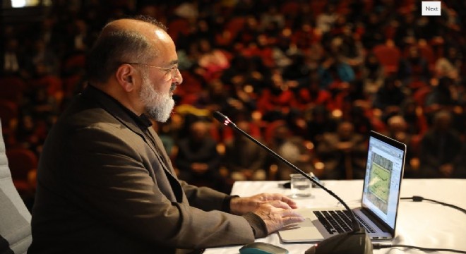 Hattat Kutlu ‘İslam Medeniyeti’nde Mushaf Geleneği’ni anlattı