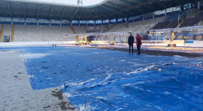 Kazım Karabekir Stadı’nda Iğdır FK mesaisi