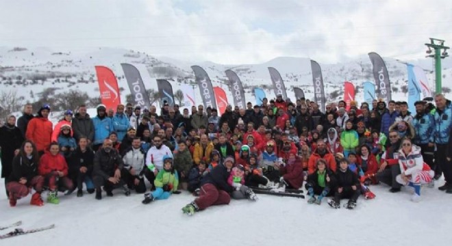 Kop KM’de kayak heyecanı yaşandı