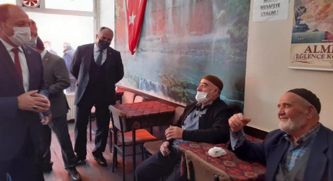 MHP İl Başkanı Karataş’tan esnaf ziyareti