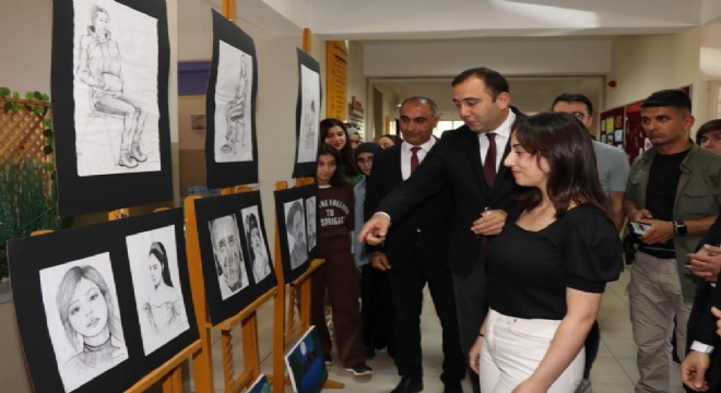 Oltu Anadolu Lisesi’nde sanat haftası etkinliği