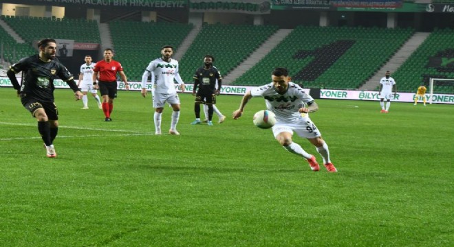 Trendyol 1. Lig: Sakaryaspor: 2 - Bandırmaspor: 2