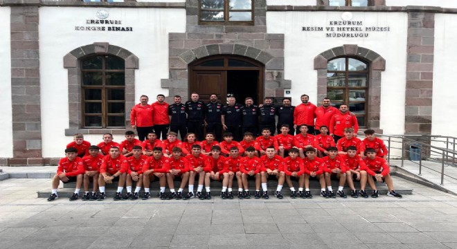 U15 Millî Takımından Erzurum gezis