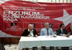 ERDEF’ten  ‘Erzurum ve Kazım Karabekir Paşa’ Paneli