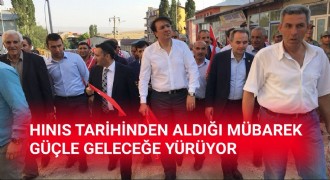 Aydemir: Hınıs’ın Şahlanışının 107. Yıl Dönümü Kutlu Olsun