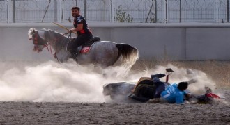 Cirit maçlarında nefes kesen anlar